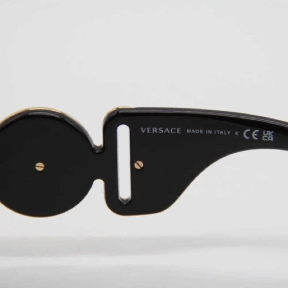 NEW VERSACE VE4425U GB1/87 MEDUSA VERSACE SUNGLASSES MOD 4425U BLACK VE 4425U